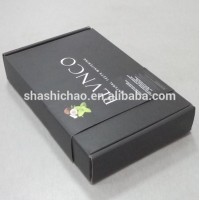 Custom design CMYK printed cardboard packaging box with sleeve