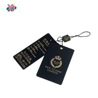 Custom Surface Finishing Paper Hangtag Designs with String