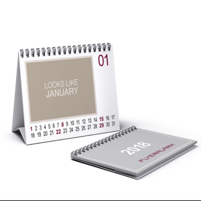 2018 Custom High Quality Desk Printing Calendar,Calendars Planners, Paper Table Calendar