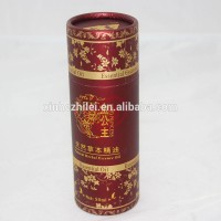 Custom creative craft paper essential oil packaging paper tube boxes